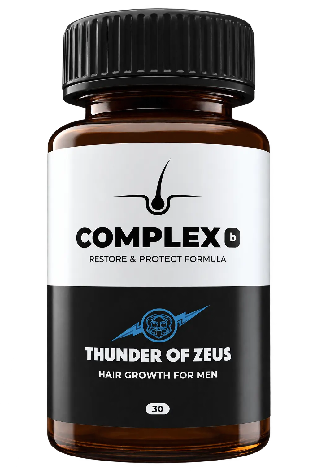 Thunder of Zeus Complex Capsules - daily hair regrowth capsules
